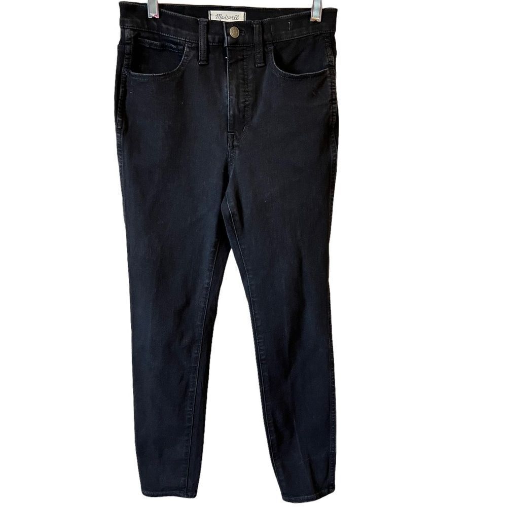 Madewell 10" High-Rise Roadtripper Jeggings in Corburn Wash